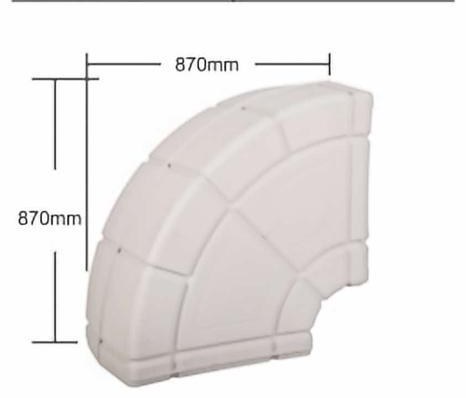 SL-DL left-right elbow 650x450mm