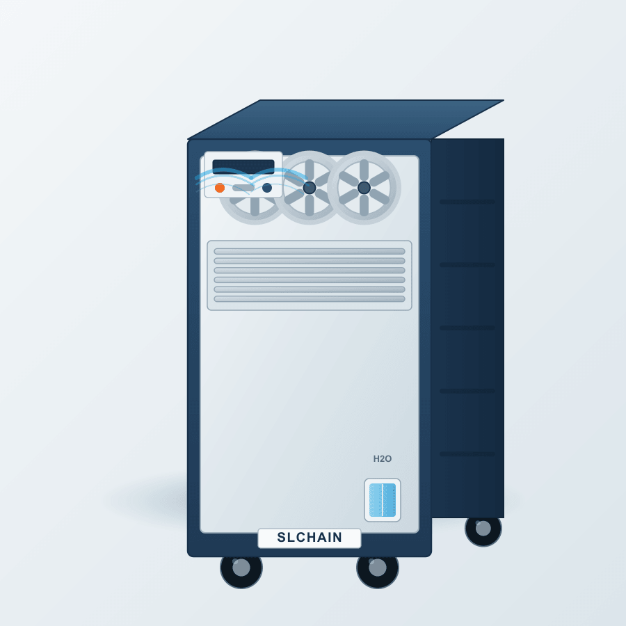 SL-60A high-capacity tower air cooler
